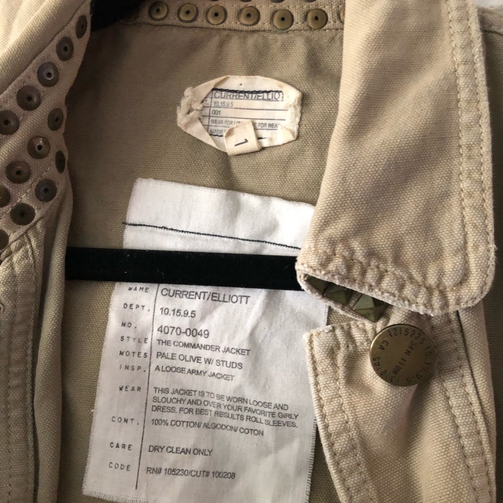 Current Elliot Studded Collar Jacket - image 3